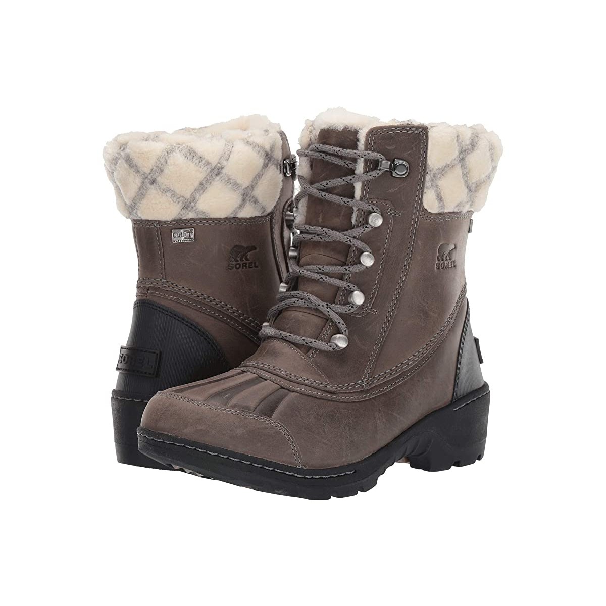 

Зимние ботинки SOREL Whistler Mid Quarry/Black 2, 39 (250 мм)