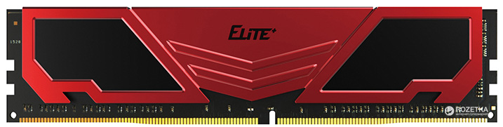 

Оперативная память Team Elite Plus DDR4-2400 8192MB PC4-19200 Red (TPRD48G2400HC1601)