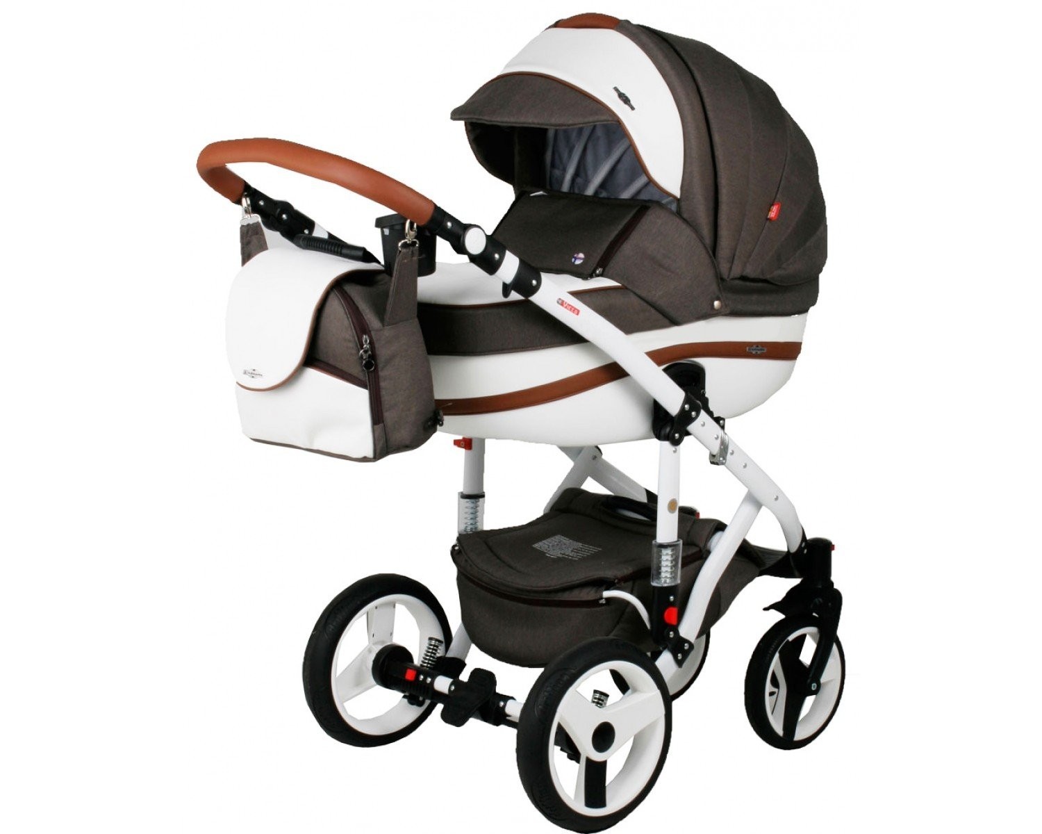 

Коляска Adamex Vicco R4 2 в 1 Коричневый
