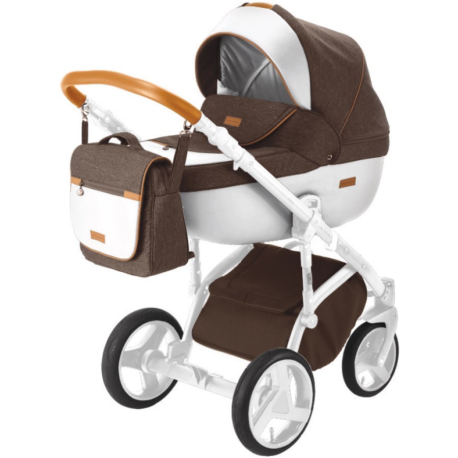 

Коляска Adamex Massimo V12 2 в 1 Коричневый