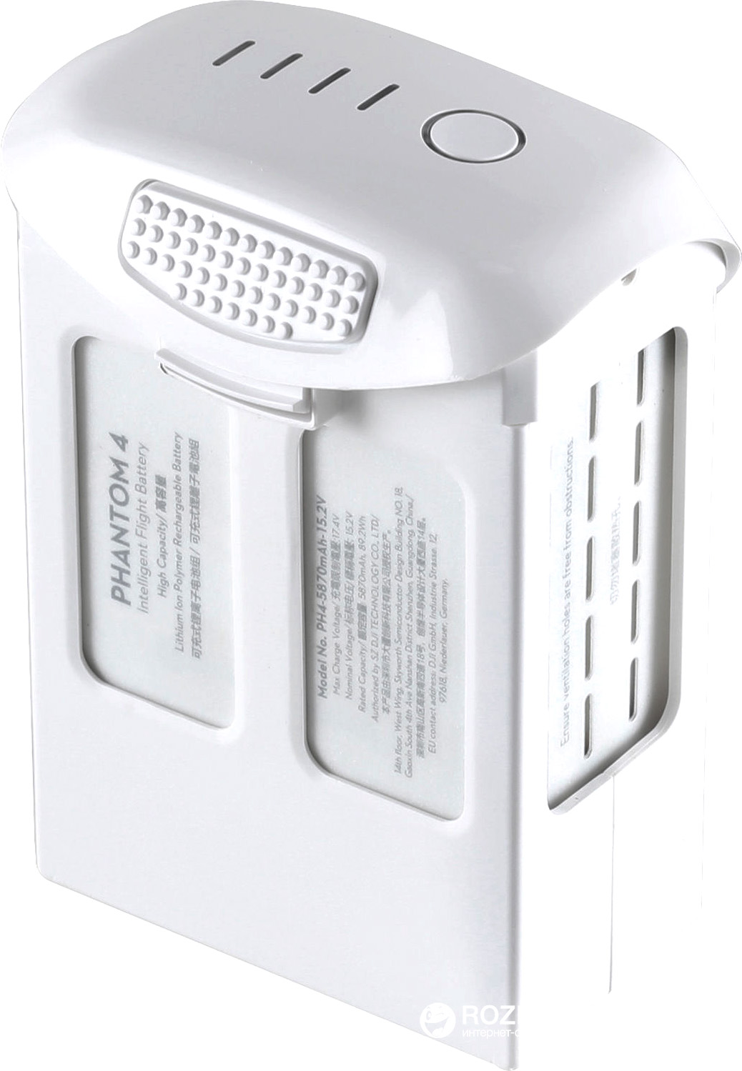 

Интеллектуальная батарея DJI Phantom 4 (CP.PT.000601) (6958265138553)