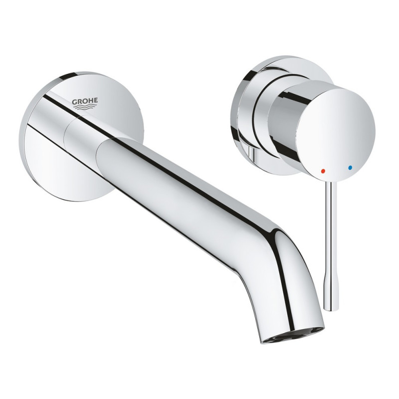 

Змішувач для раковини Grohe Essence 19967001 на два отвори зі стіни L-Size