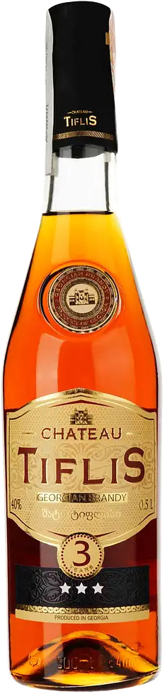 Бренді Chateau Tiflis 3* 40% 0.5 л (4860008193939)