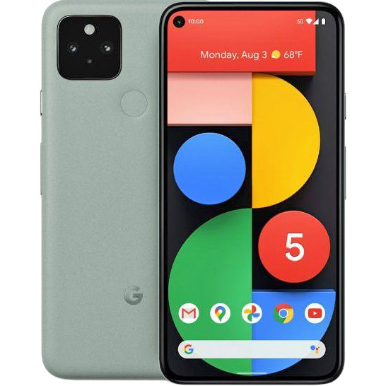 

Смартфон Google Pixel 5 8/128GB (Sorta Sage) [52685]