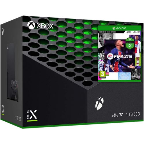 

Стационарная игровая приставка Microsoft Xbox Series X 1TB (Black) + FIFA 21 Champions Edition [52555]