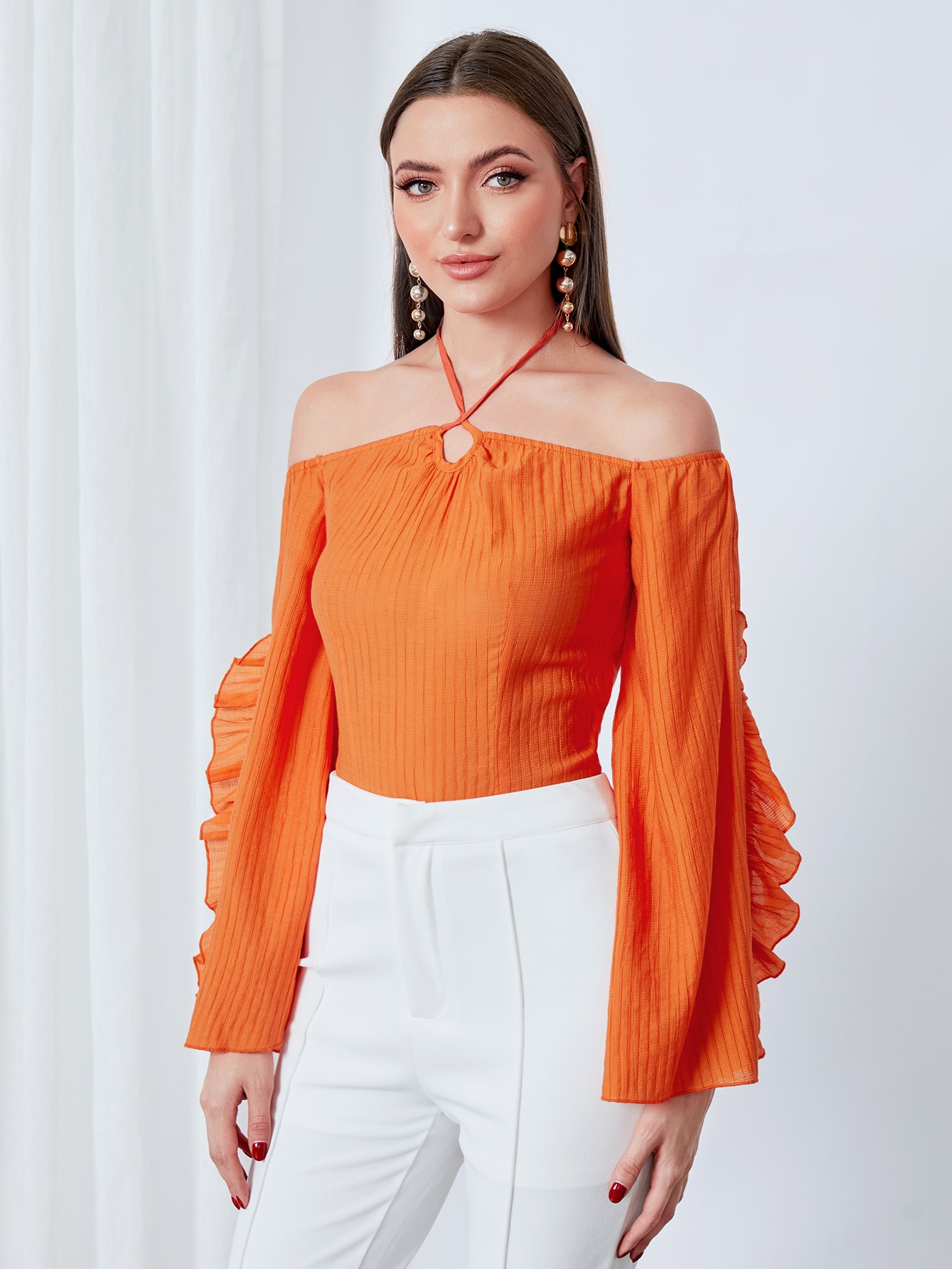 Топ жіночий SHEIN GD-00151926 XL Помаранчевий від Rozetka на платформі USKIDKA Акція на Топ жіночий SHEIN GD-00151926 XL Помаранчевий від Rozetka