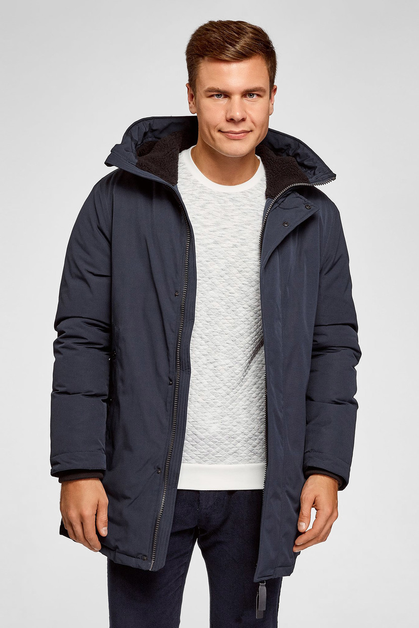 

Мужская синяя куртка Oodji  1L412034M/44429N/7900N, Мужская синяя куртка Oodji XL 1L412034M/44429N/7900N