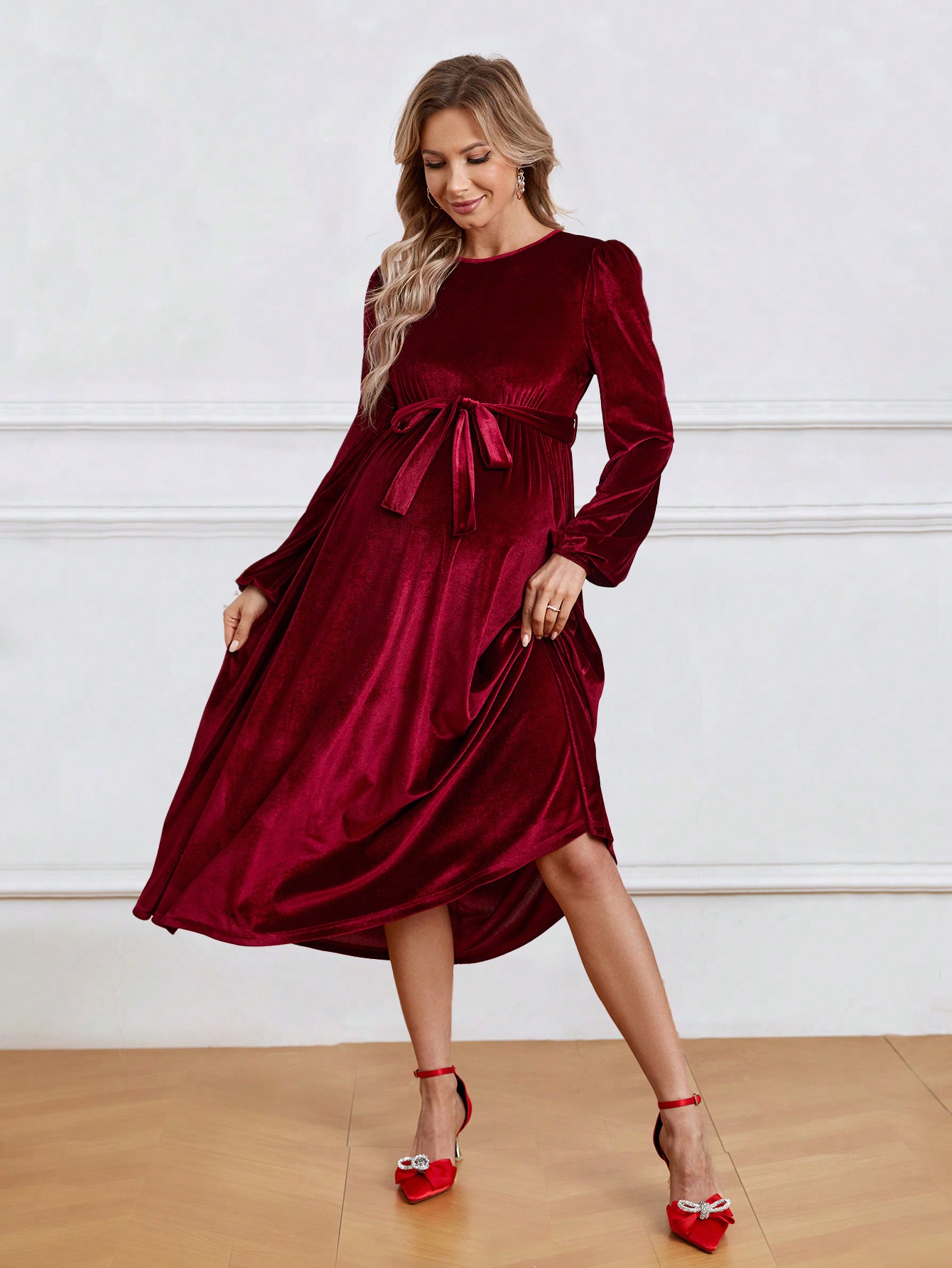 Сукня вечірня міді осіння жіноча SHEIN GD-00162849 L Бордова від Rozetka на платформі USKIDKA Акція на Сукня вечірня міді осіння жіноча SHEIN GD-00162849 L Бордова від Rozetka