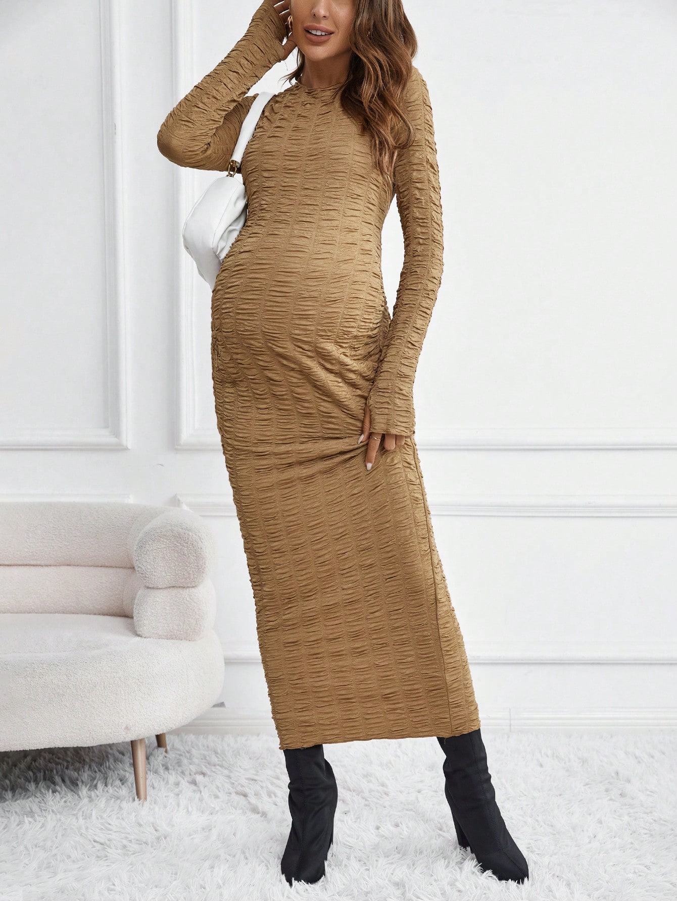 Сукня довга осіння жіноча SHEIN GD-00165265 XL Хакі від Rozetka на платформі USKIDKA Акція на Сукня довга осіння жіноча SHEIN GD-00165265 XL Хакі від Rozetka