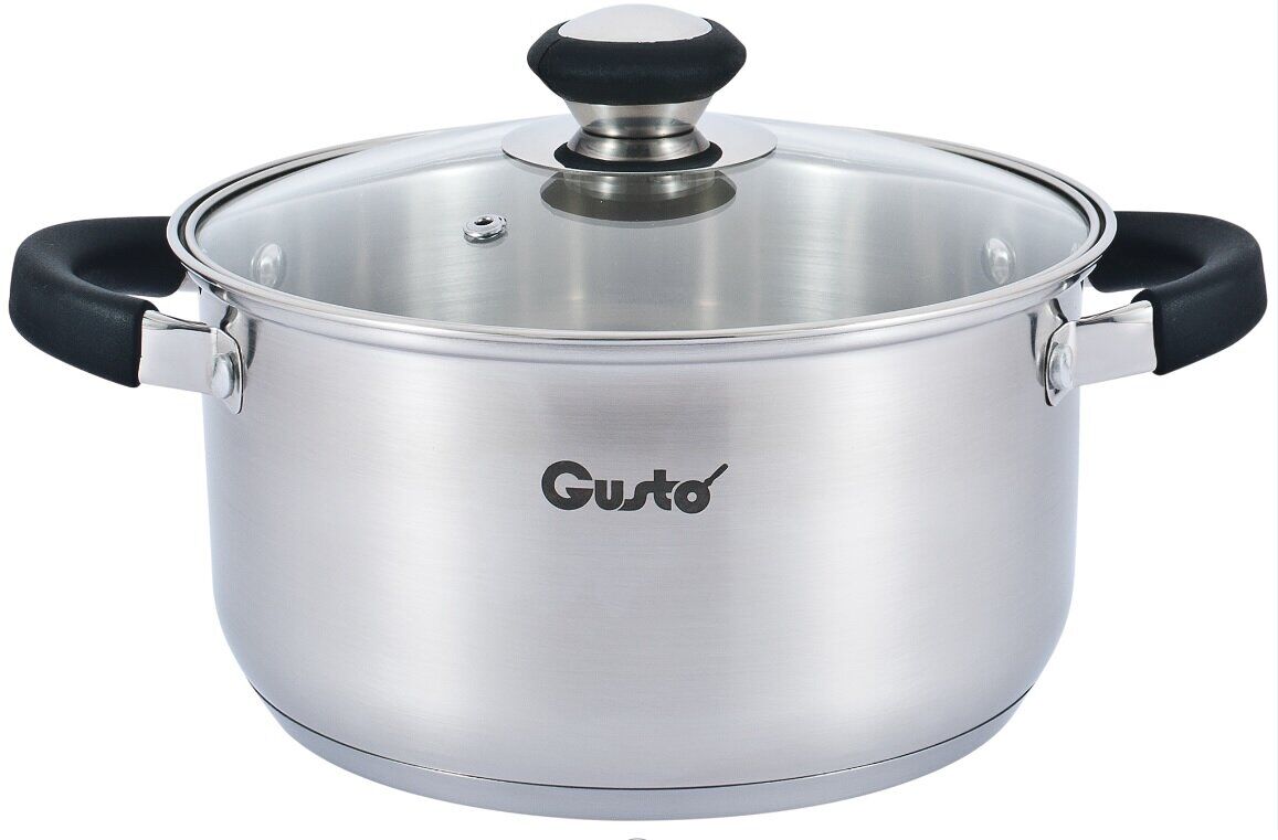 

Кастрюля GUSTO PRETO GT-1104-22 (5.5л)