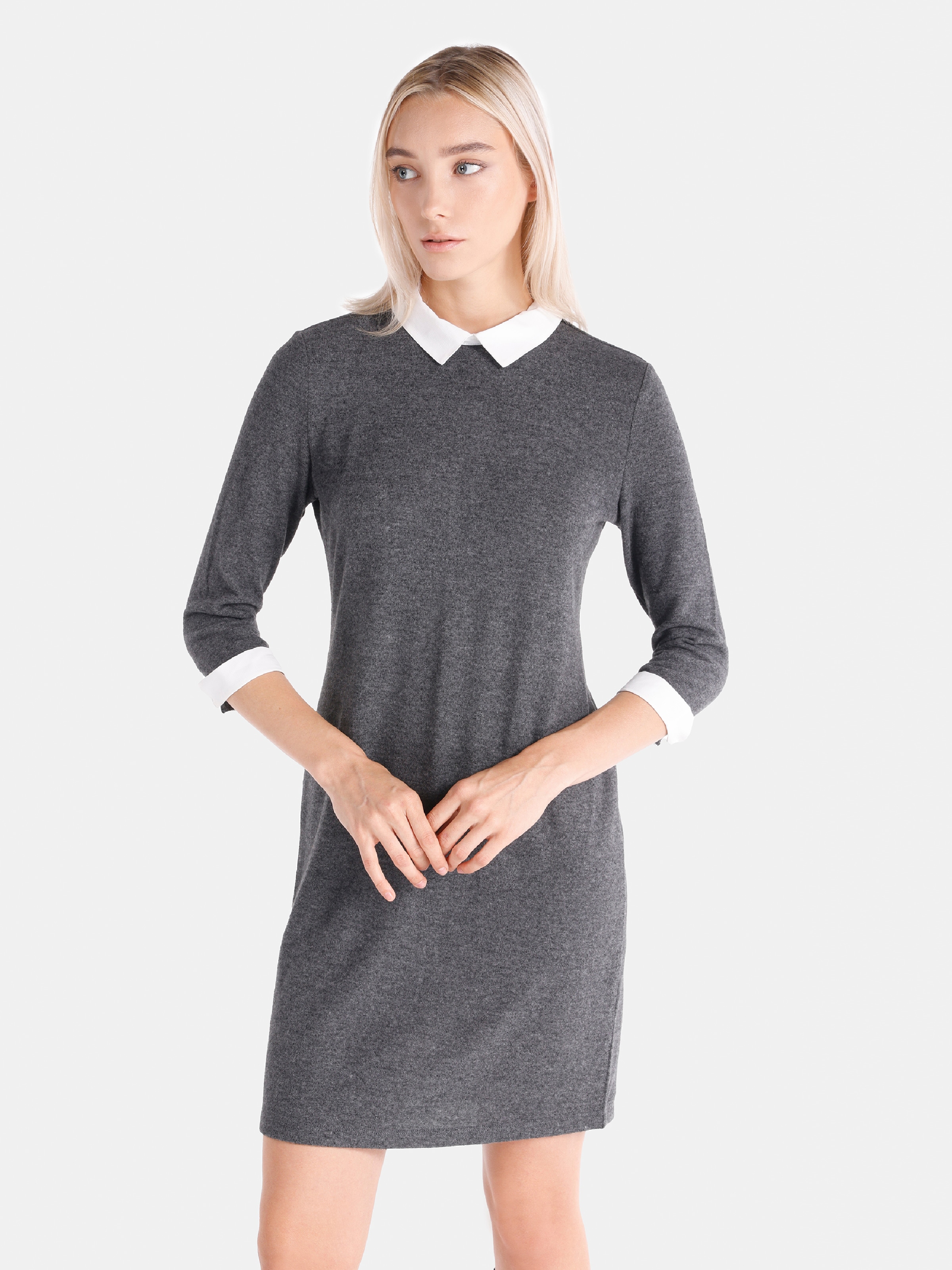 Сукня коротка жіноча Colin's CL1059799ANM L Anthracite Melange від Rozetka на платформі USKIDKA Акція на Сукня коротка жіноча Colin's CL1059799ANM L Anthracite Melange від Rozetka