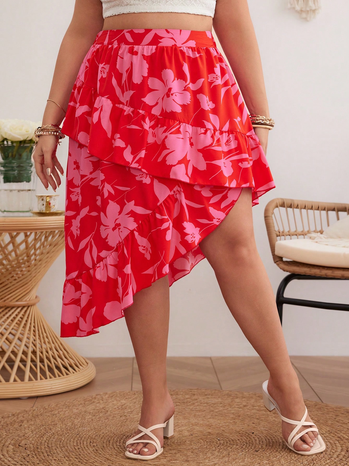 Спідниця жіноча SHEIN GD-00165840 XL Різнобарвна від Rozetka на платформі USKIDKA Акція на Спідниця жіноча SHEIN GD-00165840 XL Різнобарвна від Rozetka