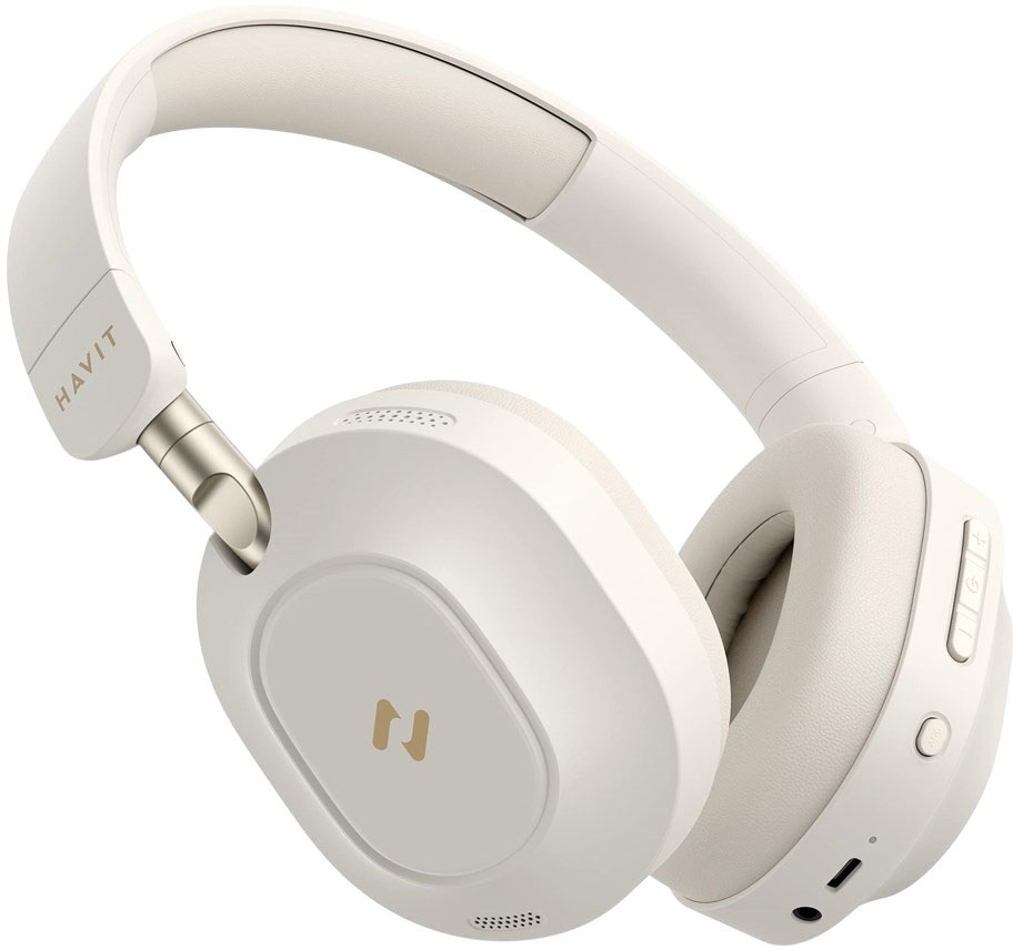 фото Навушники з мікрофоном Havit HV-H668BT Beige