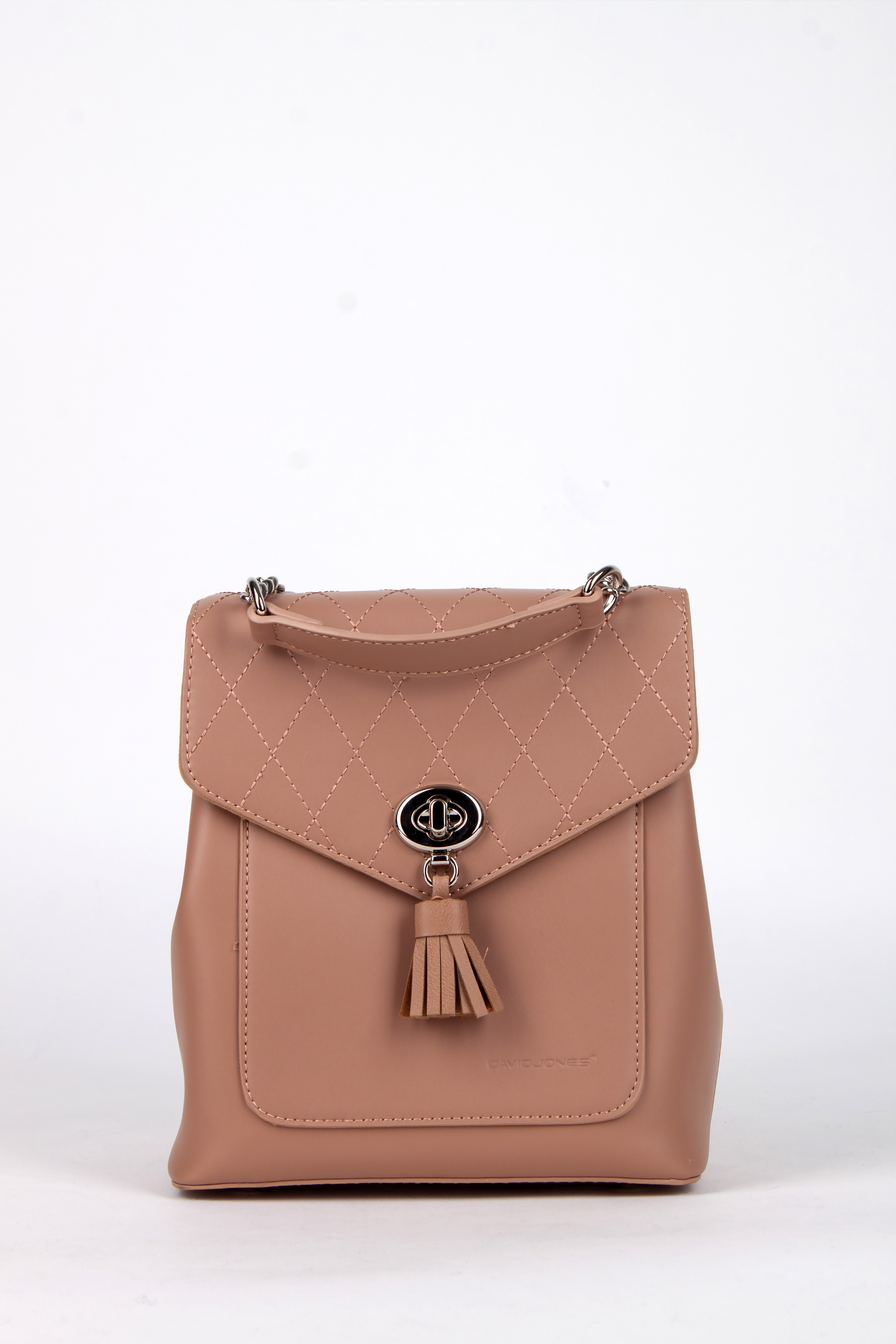 

Рюкзак David Jones Ирена пудроый 21*25*11 (6209-2)