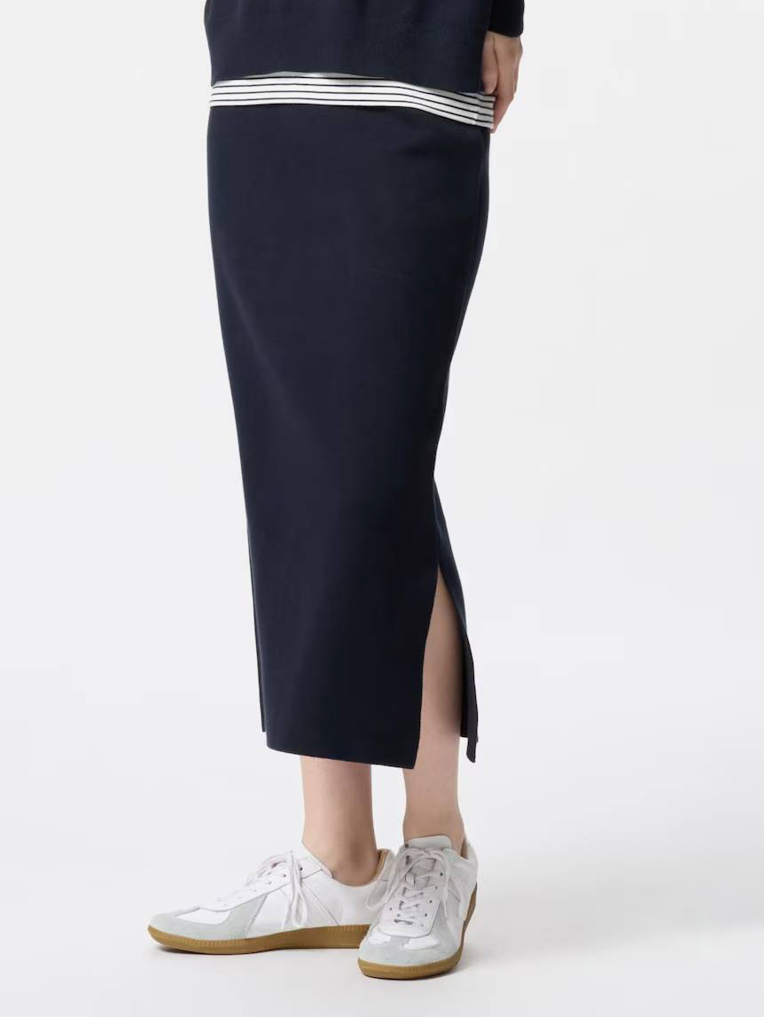 Спідниця міді осіння жіноча UNIQLO 429066902 S Синя від Rozetka на платформі USKIDKA Акція на Спідниця міді осіння жіноча UNIQLO 429066902 S Синя від Rozetka