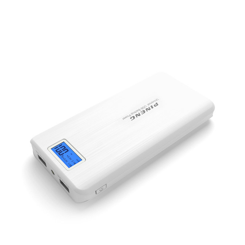 

Внешний аккумулятор Power Bank Pineng PN-999 20000 mAh White