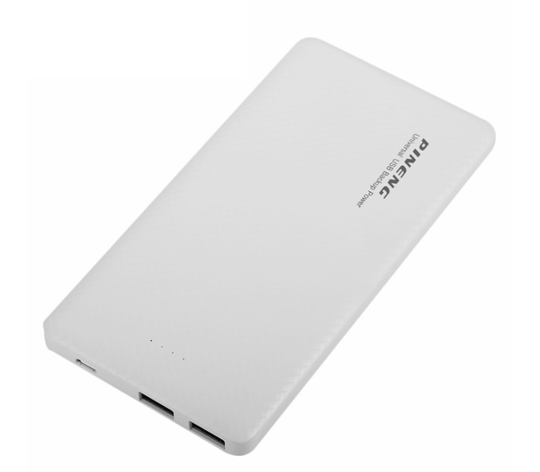 

Внешний аккумулятор Power Bank Pineng PN-958 10000 mAh White