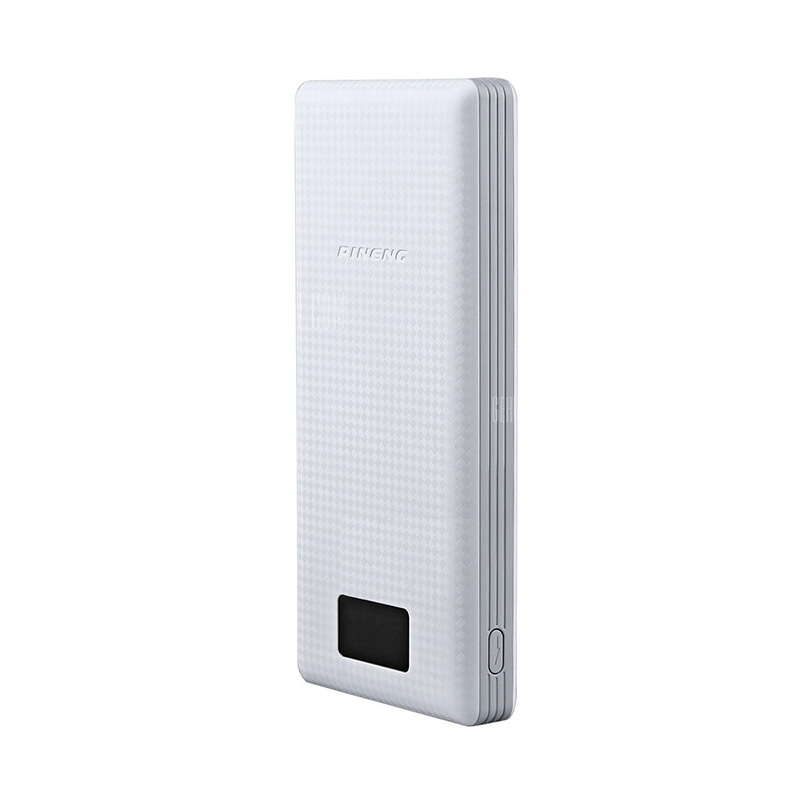 

Внешний аккумулятор Power Bank Pineng PN-969 20000 mAh White