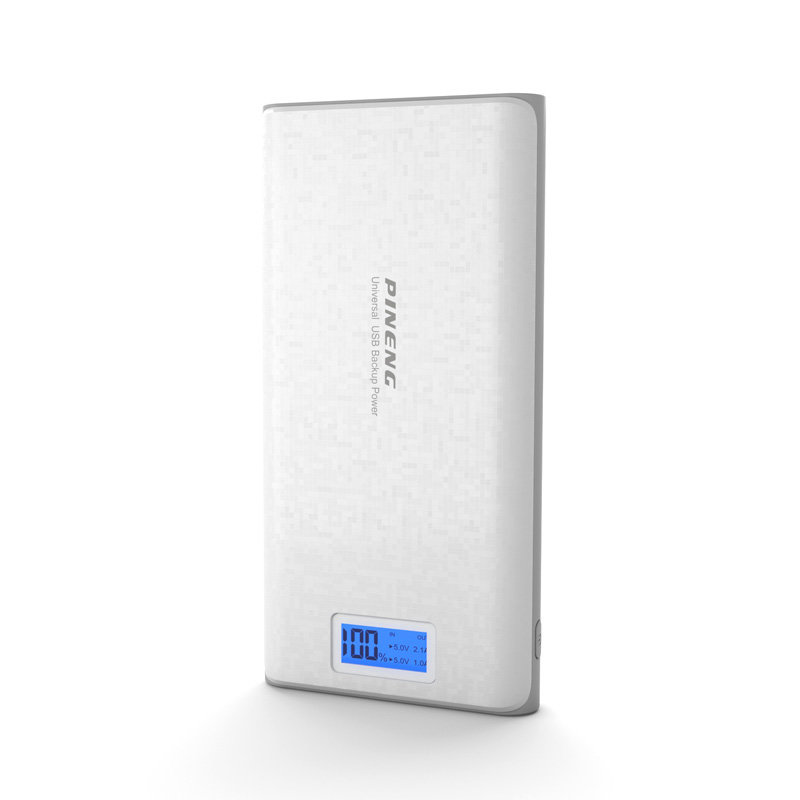 

Внешний аккумулятор Power Bank Pineng PN-920 20000 mAh White