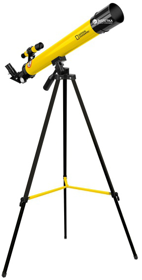 Акція на Телескоп National Geographic 50/600 Refractor AZ Yellow (9101001) від Rozetka UA