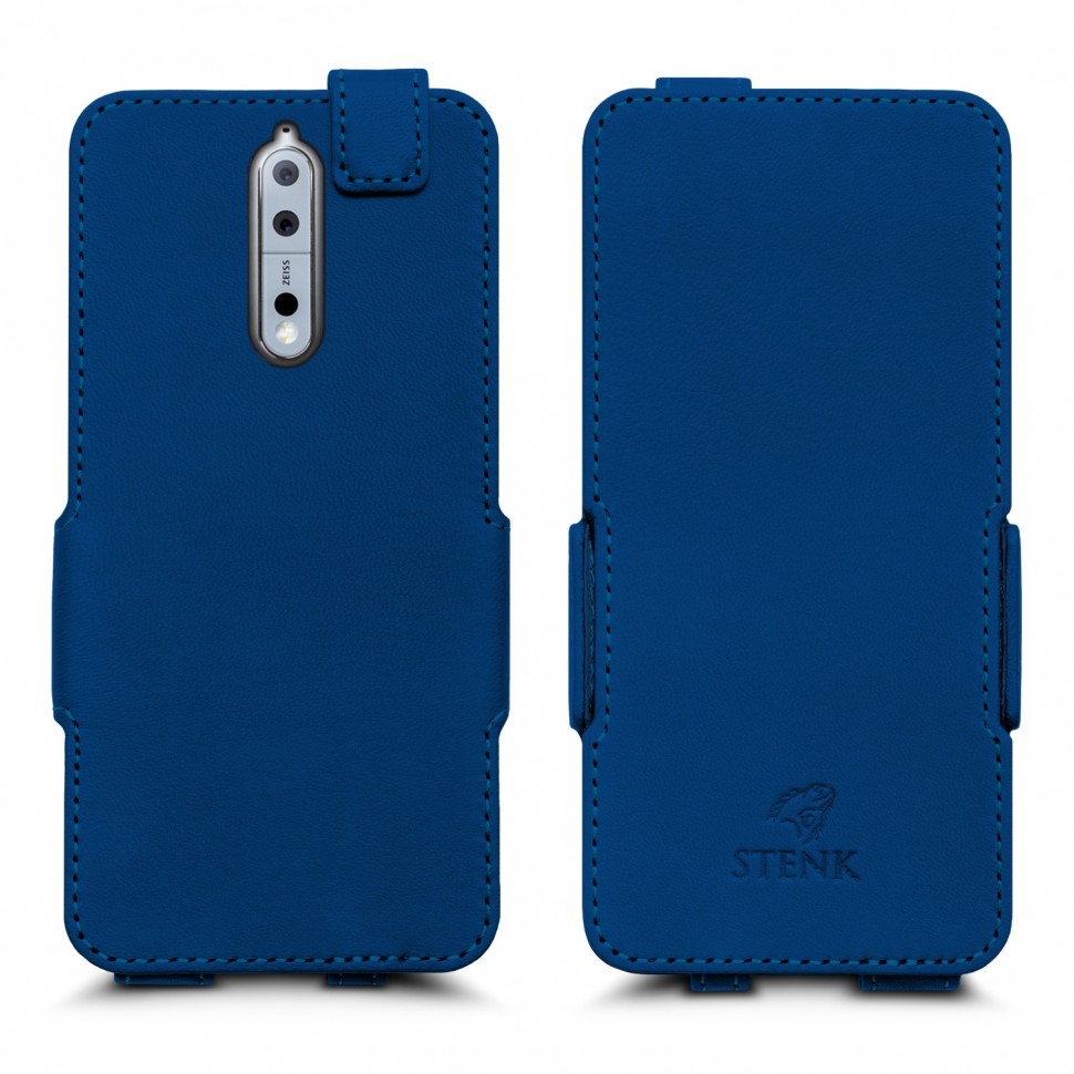 

Чехол флип Stenk Prime для Nokia 8 Синий