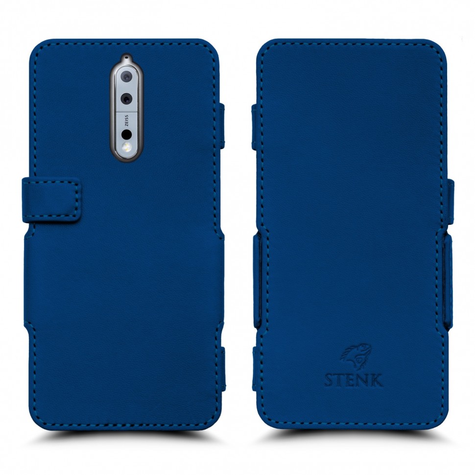 

Чехол книжка Stenk Prime для Nokia 8 Синий