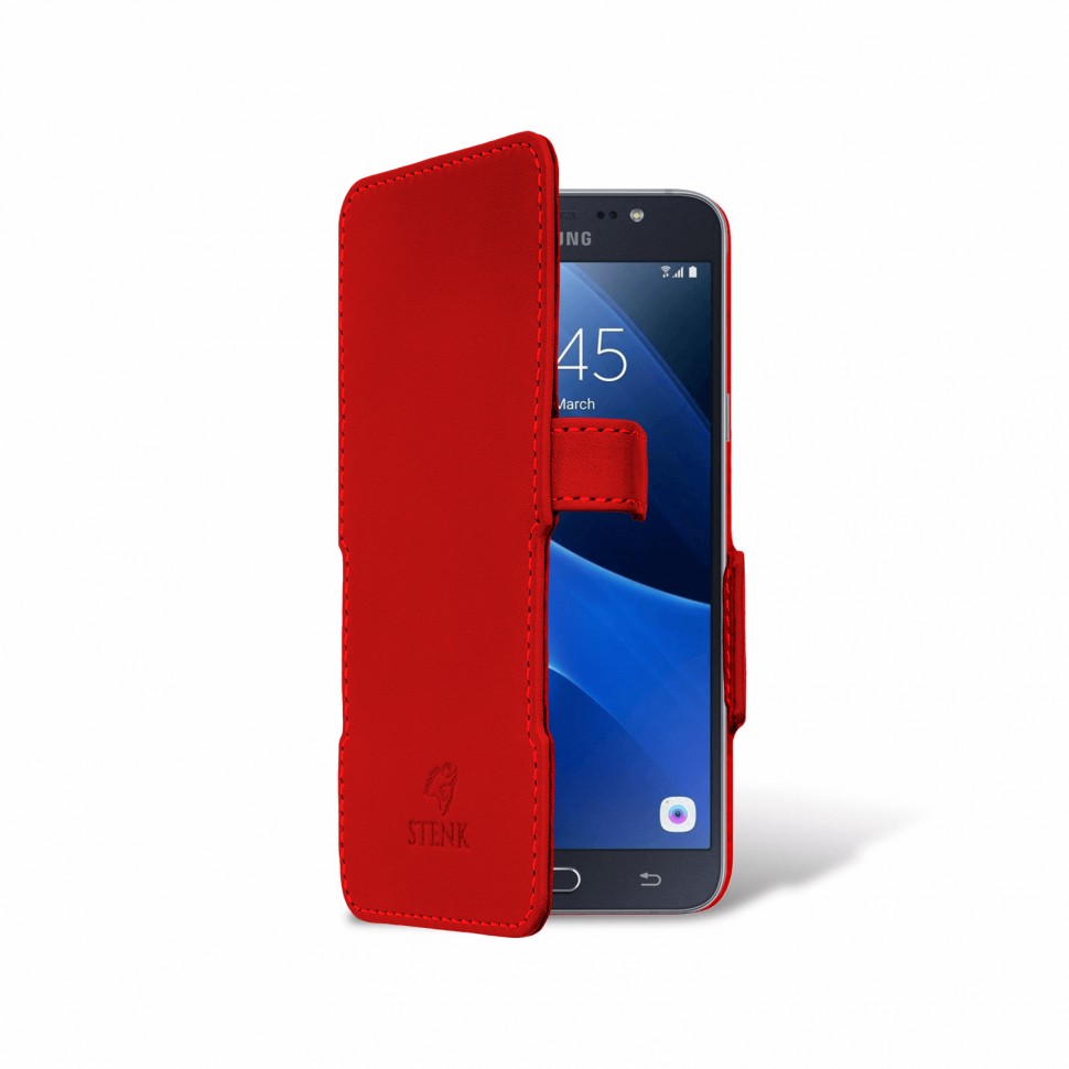 

Чехол книжка Stenk Prime для Samsung Galaxy J7 (2016) Красный