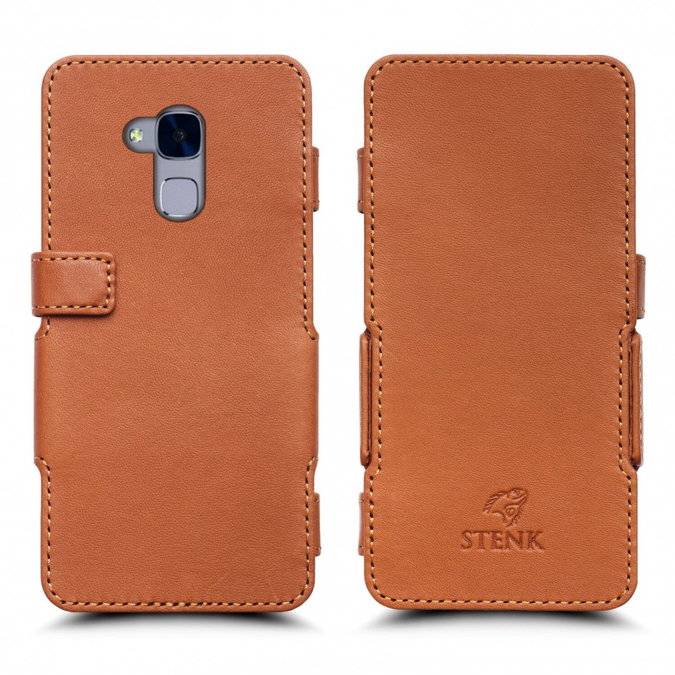 

Чехол книжка Stenk Prime для HuaWei GT3 Camel