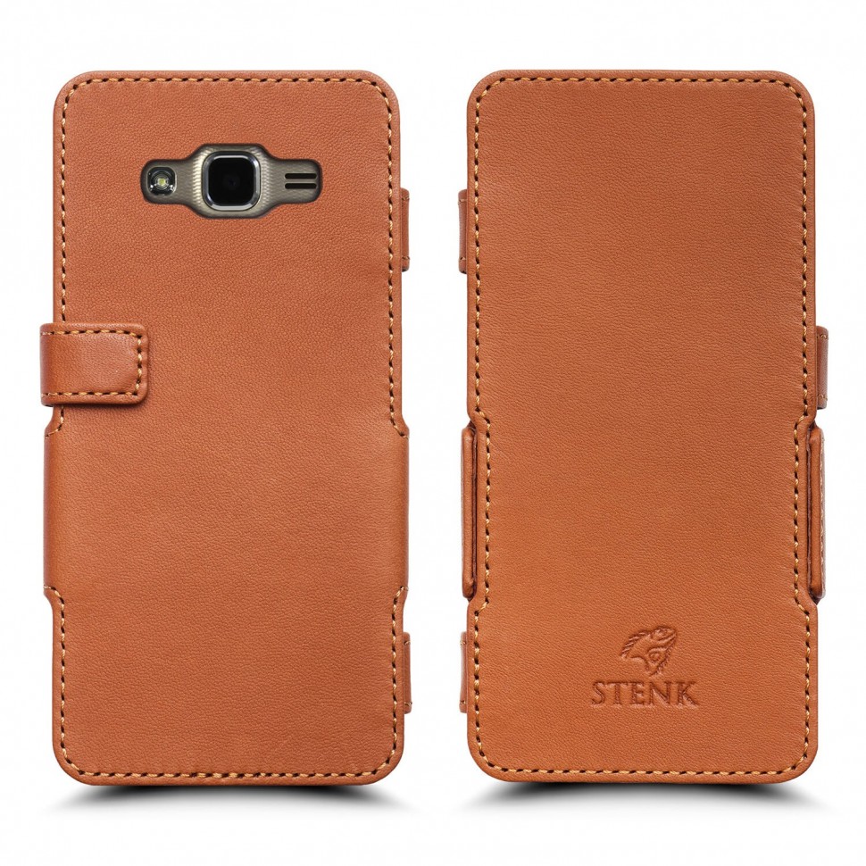 

Чехол книжка Stenk Prime для Samsung Galaxy J2 Prime Camel