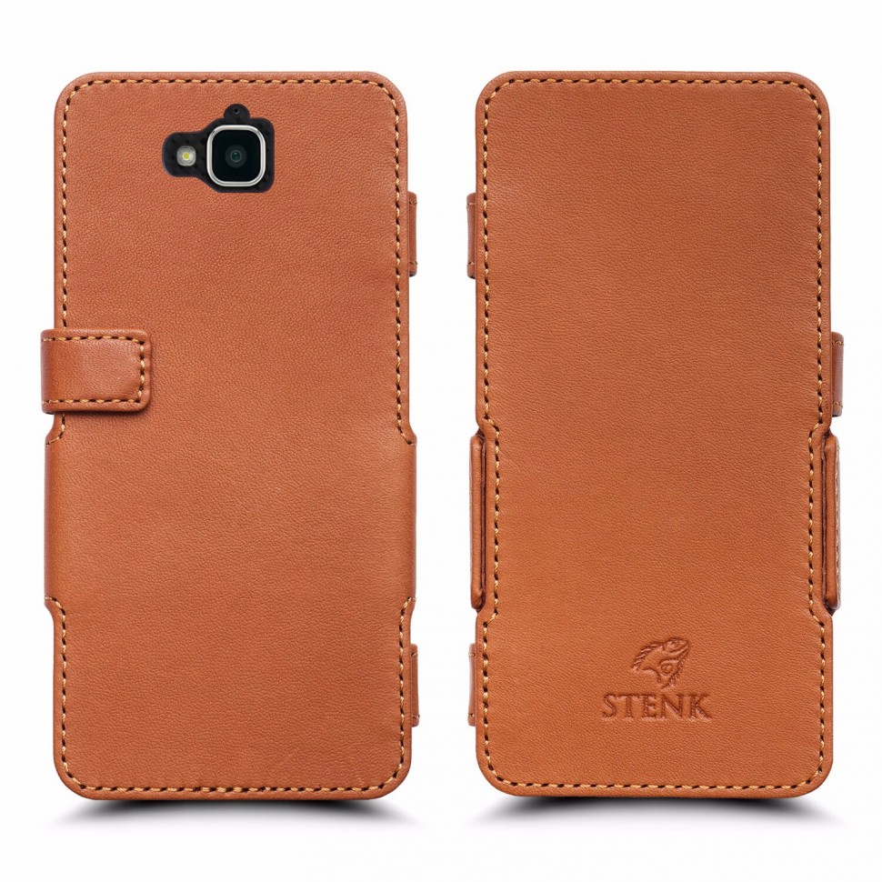 

Чехол книжка Stenk Prime для HuaWei Y6 Pro Camel