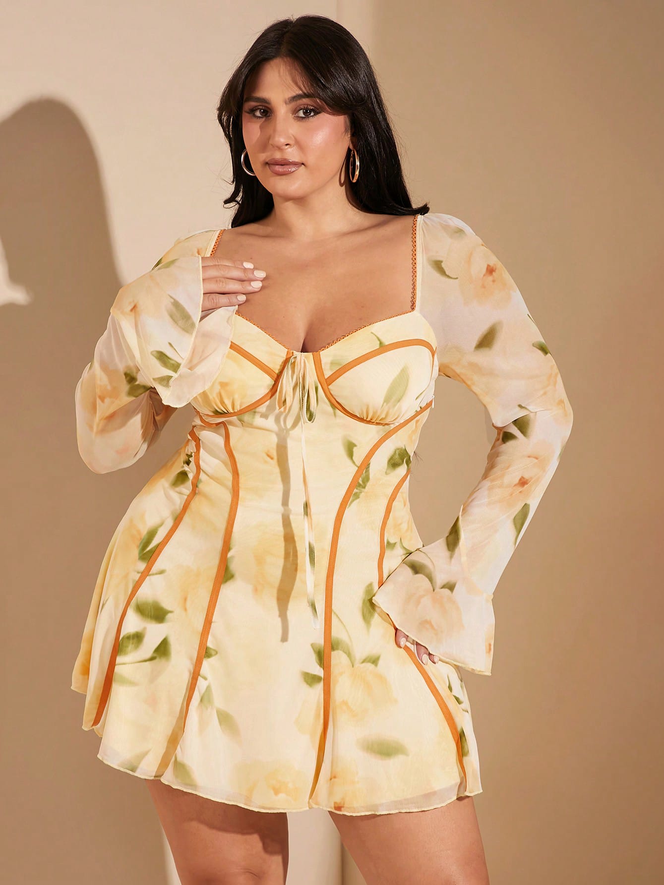 Сукня осіння жіноча SHEIN GD-00219622 2XL Жовта від Rozetka на платформі USKIDKA Акція на Сукня осіння жіноча SHEIN GD-00219622 2XL Жовта від Rozetka