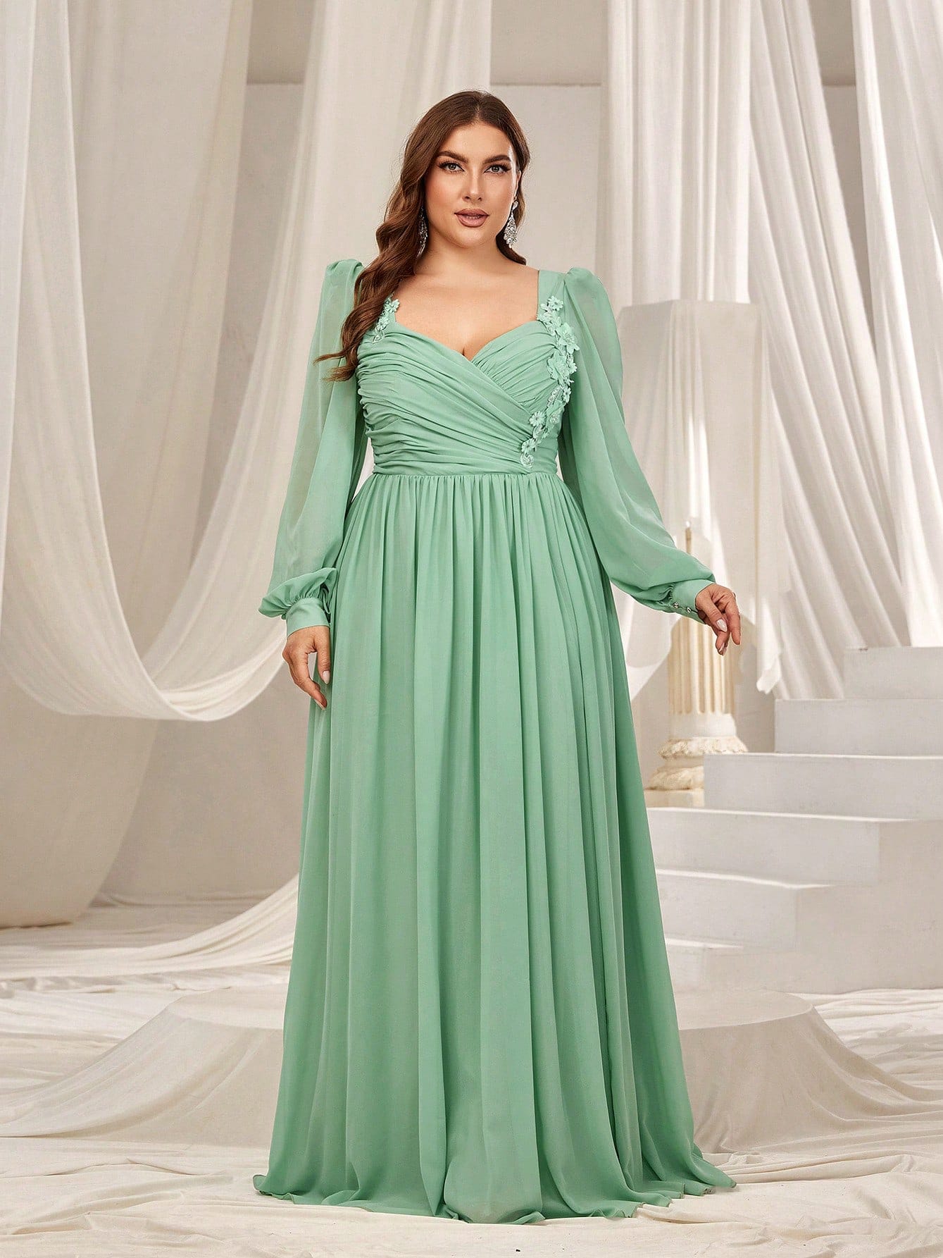 Сукня осіння жіноча SHEIN GD-00225455 4XL Зелена від Rozetka на платформі USKIDKA Акція на Сукня осіння жіноча SHEIN GD-00225455 4XL Зелена від Rozetka