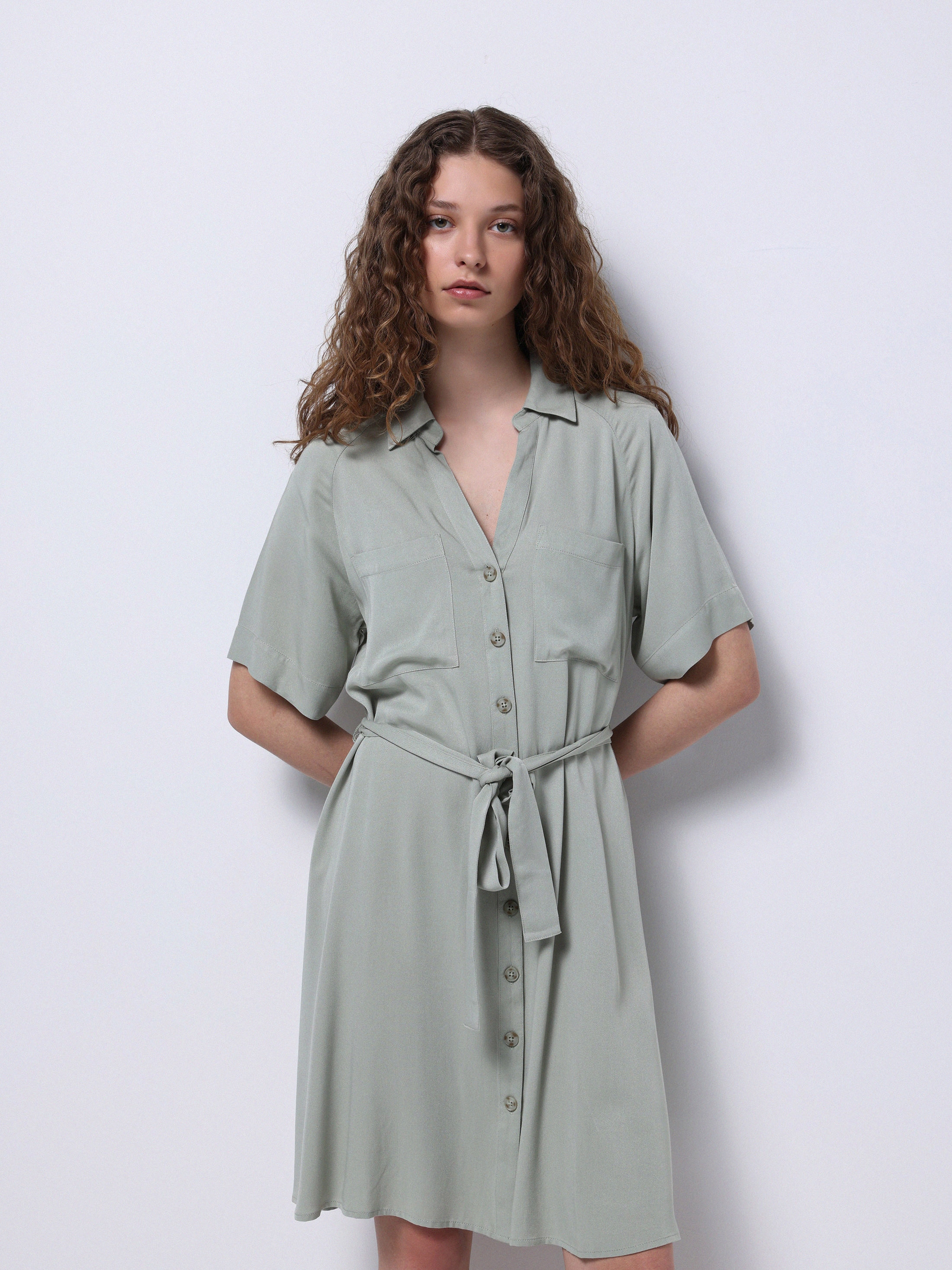 Сукня-сорочка коротка літня жіноча Colin's CL1073826MGR M Mint Green від Rozetka на платформі USKIDKA Акція на Сукня-сорочка коротка літня жіноча Colin's CL1073826MGR M Mint Green від Rozetka