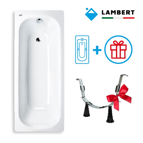 

Комплект Ванна Lambert Barbera 150х70 с ножками Lambert