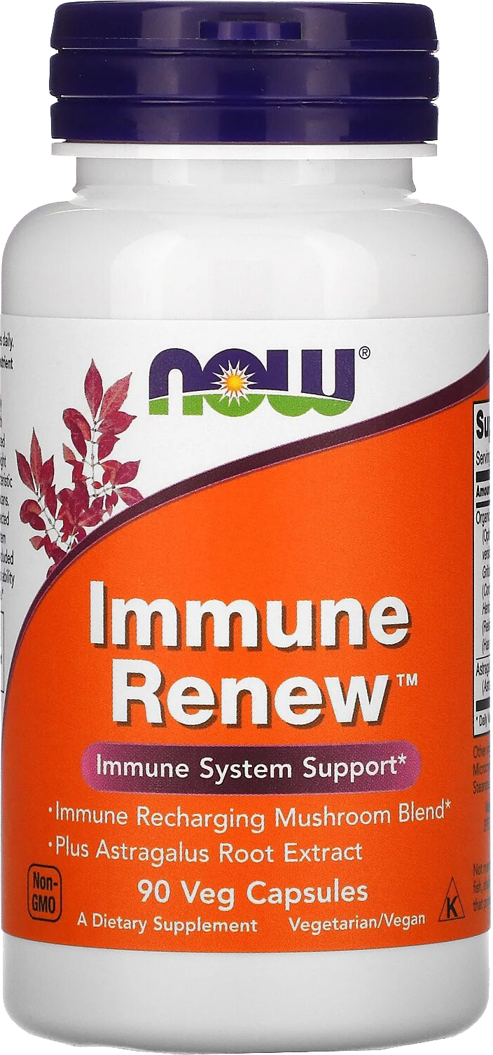 

Натуральная добавка Now Immune Renew 90 капсул (733739030559)