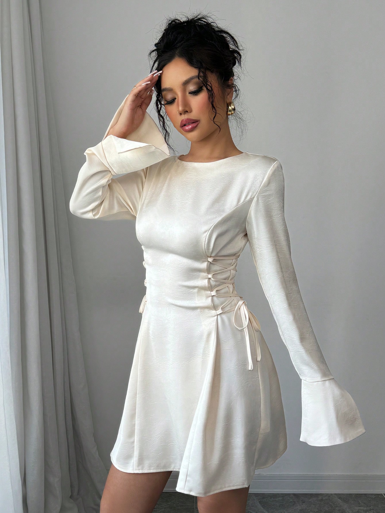 Сукня літня жіноча Shein GD-00205943 M Кремове від Rozetka на платформі USKIDKA Акція на Сукня літня жіноча Shein GD-00205943 M Кремове від Rozetka