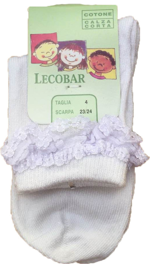 

Носки LECOBAR RETE - Белый 1759/1, Носки LECOBAR RETE 23-24 Белый 1759/1