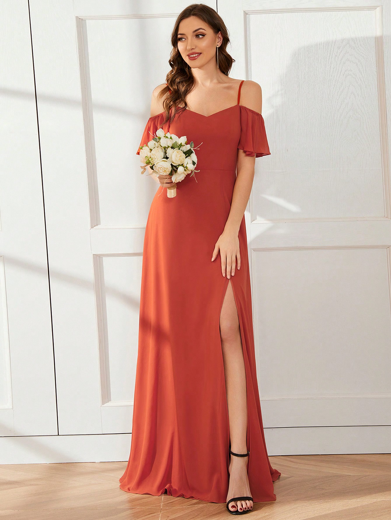 Сукня жіноча SHEIN GD-00209082 L Помаранчева від Rozetka на платформі USKIDKA Акція на Сукня жіноча SHEIN GD-00209082 L Помаранчева від Rozetka