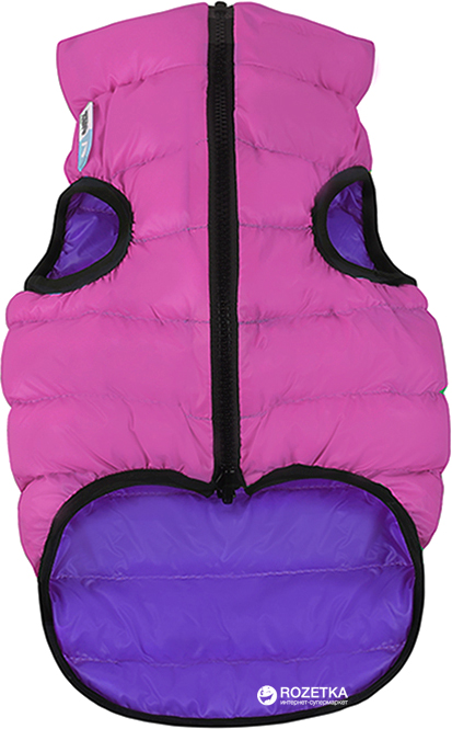 

Двусторонняя курточка для собак Airy Vest для средних собак М 40 Розово-фиолетовая (1842)
