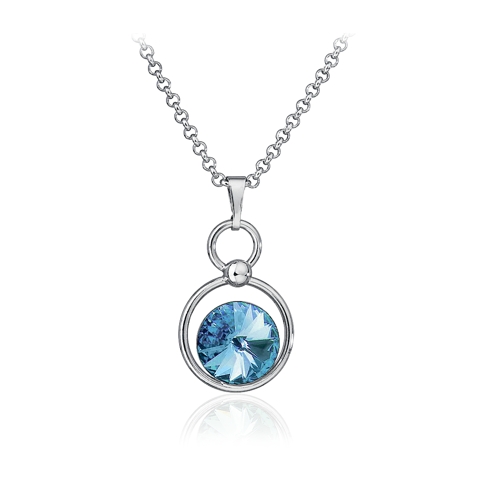 

Кулон c цепочкой KOBI HLOYA со Swarovski 12 мм модели 7430-5810-12-32