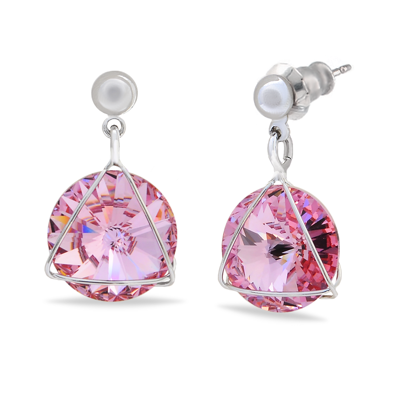 

Серьги KOBI GVEN 12 мм со Swarovski модели 7740-1158-14-32