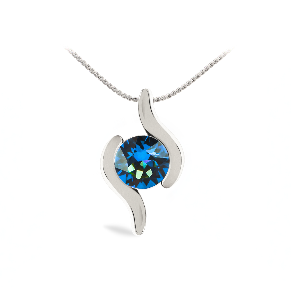 

Кулон c цепочкой KOBI SUSANA со Swarovski 8 мм модели 7730-8650-22-32
