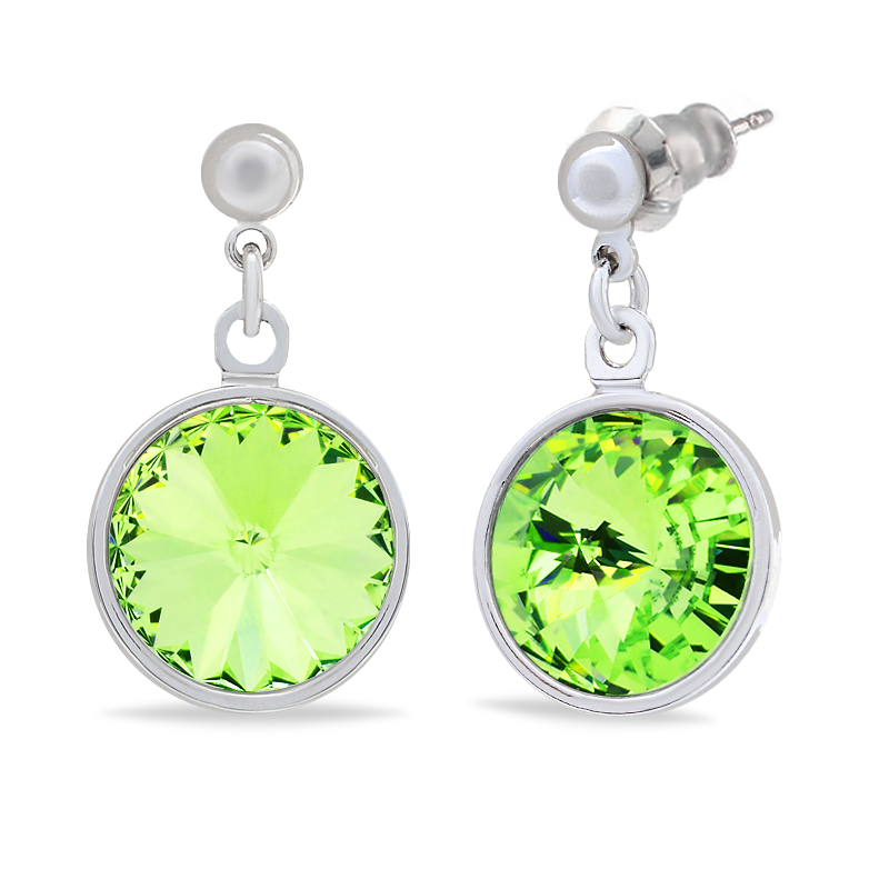 

Серьги KOBI RIVOLI KOLO 12 мм со Swarovski модели 7740-1076-09-32