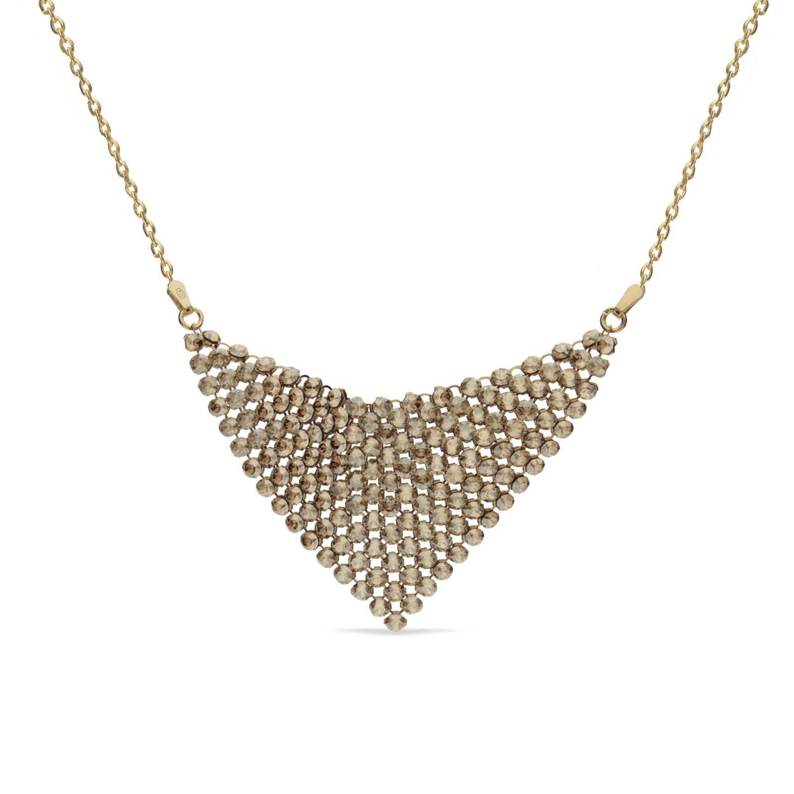 

Серебряное колье SPARK Chic со Swarovski модели NMESH18GS