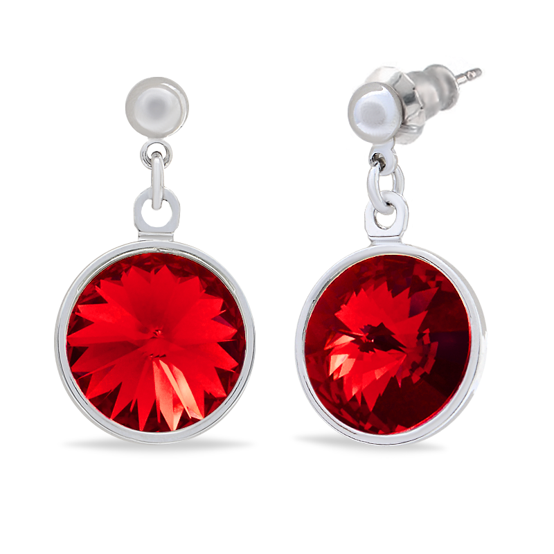 

Серьги KOBI RIVOLI KOLO 12 мм со Swarovski модели 7740-1076-15-32