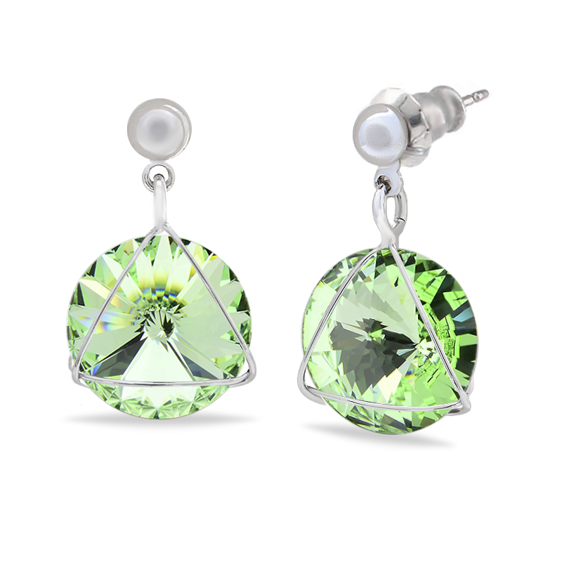 

Серьги KOBI GVEN 12 мм со Swarovski модели 7740-1158-24-32