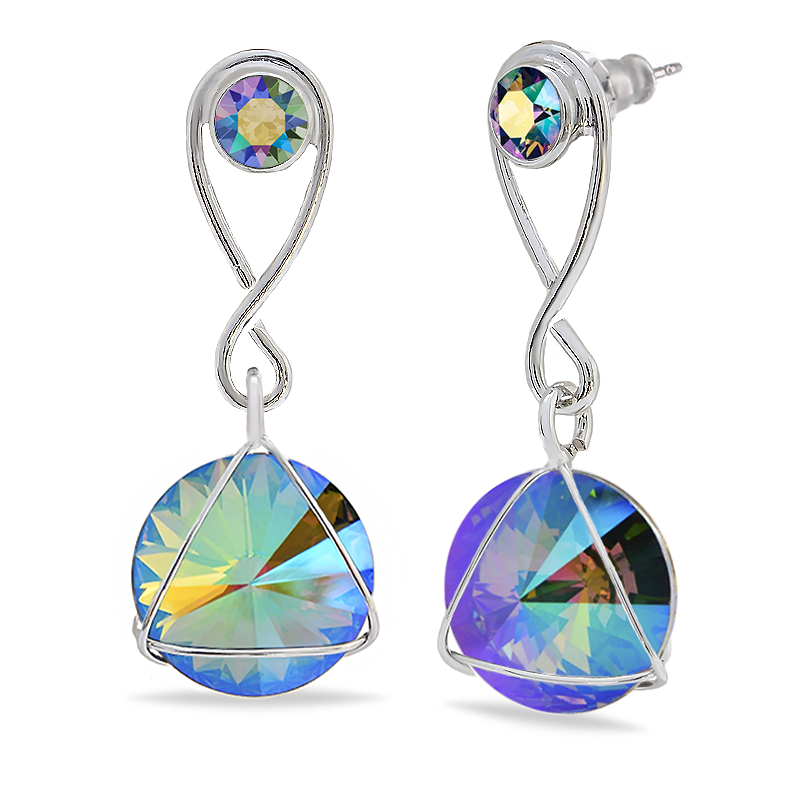 

Серьги KOBI LUCY со Swarovski модели 7740-1168-51-32