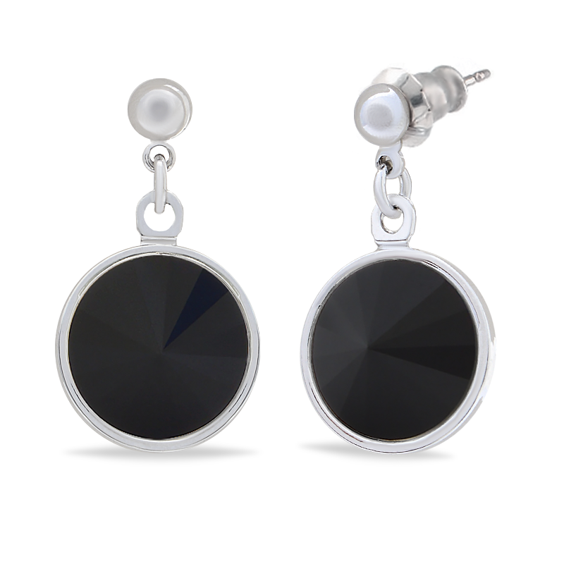 

Серьги KOBI RIVOLI KOLO 12 мм со Swarovski модели 7740-1076-16-32