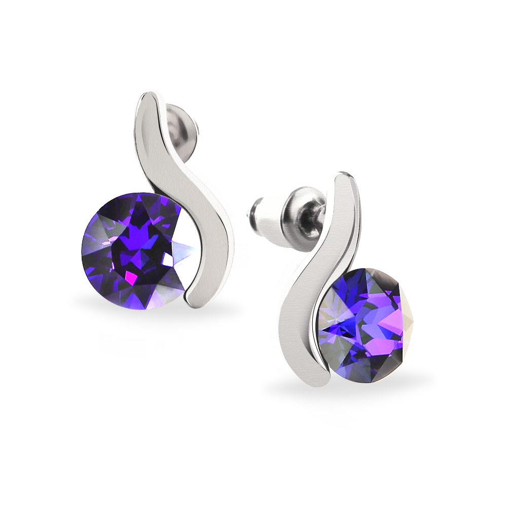 

Пусеты KOBI SUSANA 8 мм со Swarovski модели 7740-8230-23-32