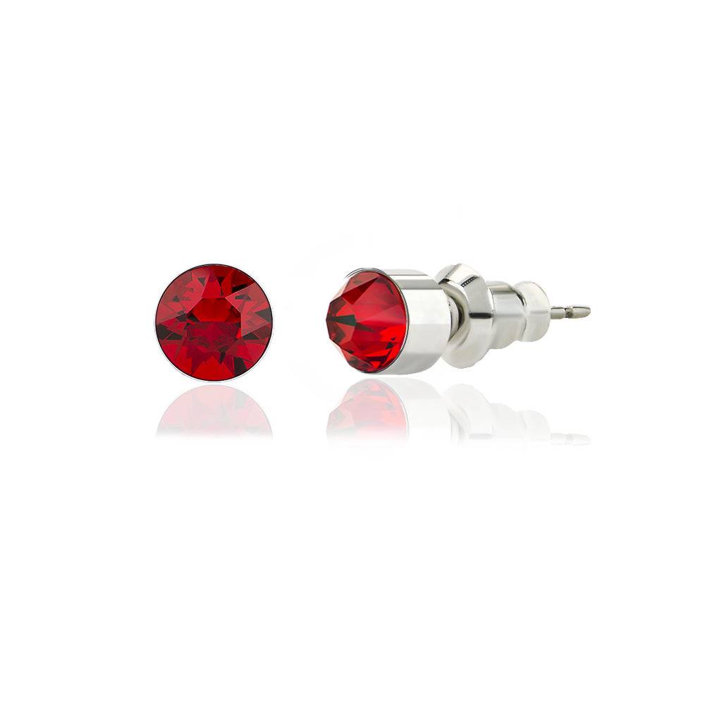 

Пусеты KOBI 4 мм со Swarovski модели 7440-4535-15-32